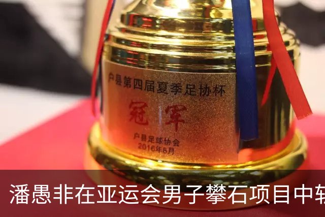 潘愚非在亚运会男子攀石项目中斩获第四名的精彩表现